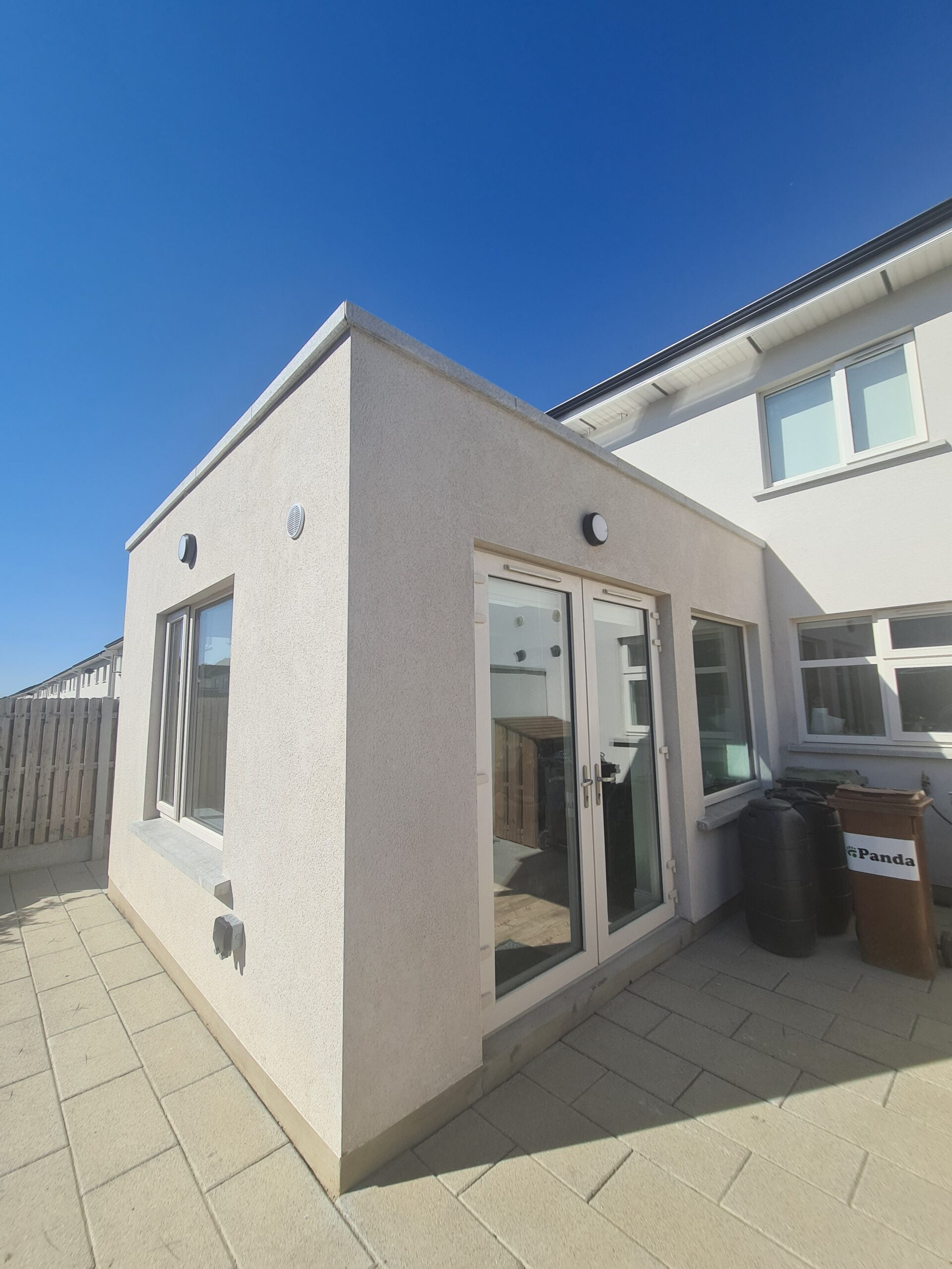 Single Storey Flat Roof Rear Extension Castleknock